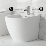Swiss Madison St. Tropez Elongated Bidet in White - Sleek and Modern Ceramic Bathroom Fixture