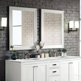 James Martin Vanities Addison 30" x 39" Glossy White Rectangular Vanity Mirror