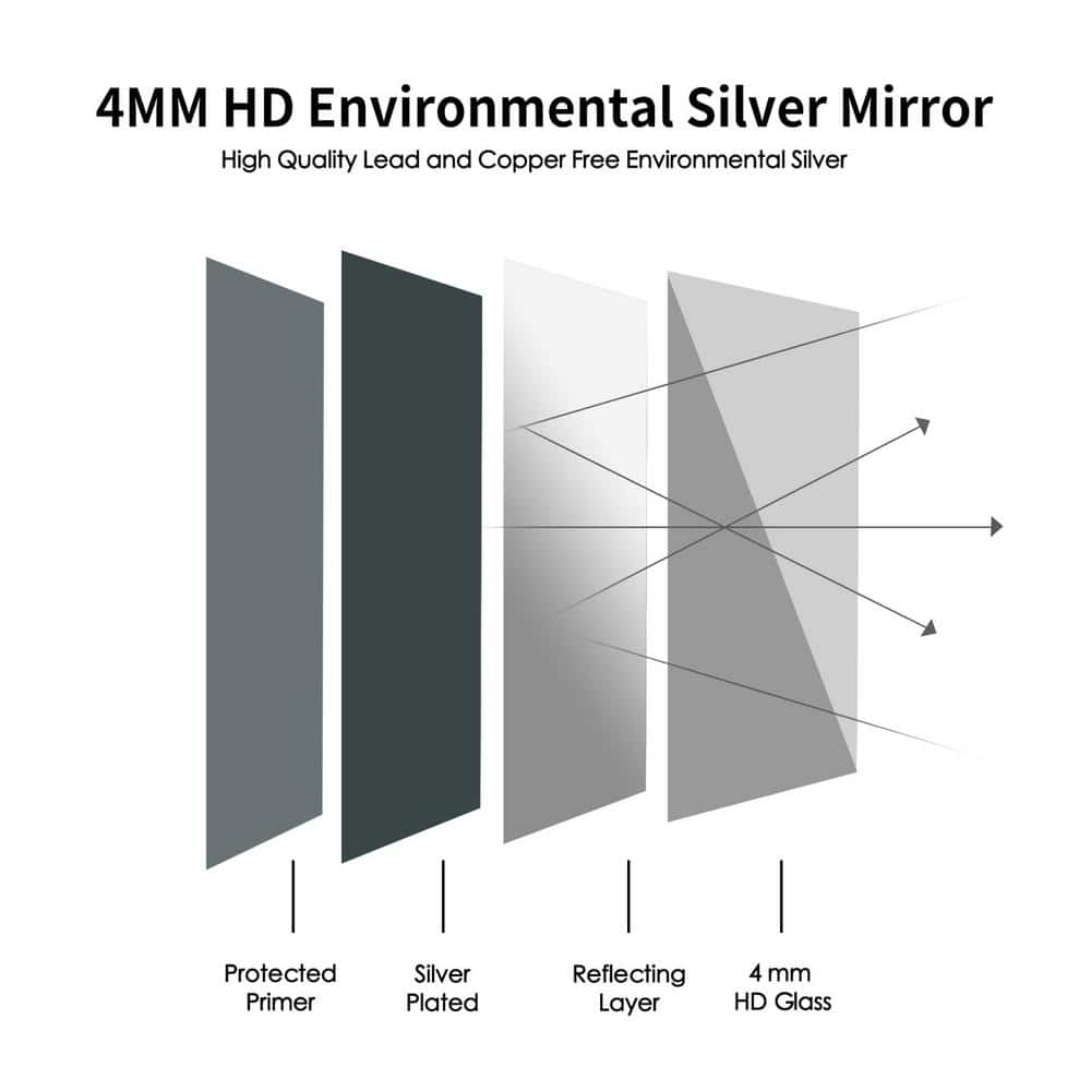 24 in. W x 30 in. H Rectangular Small Gold Metal Frame Wall mount or Recessed Bathroom Medicine Cabinet with Mirror