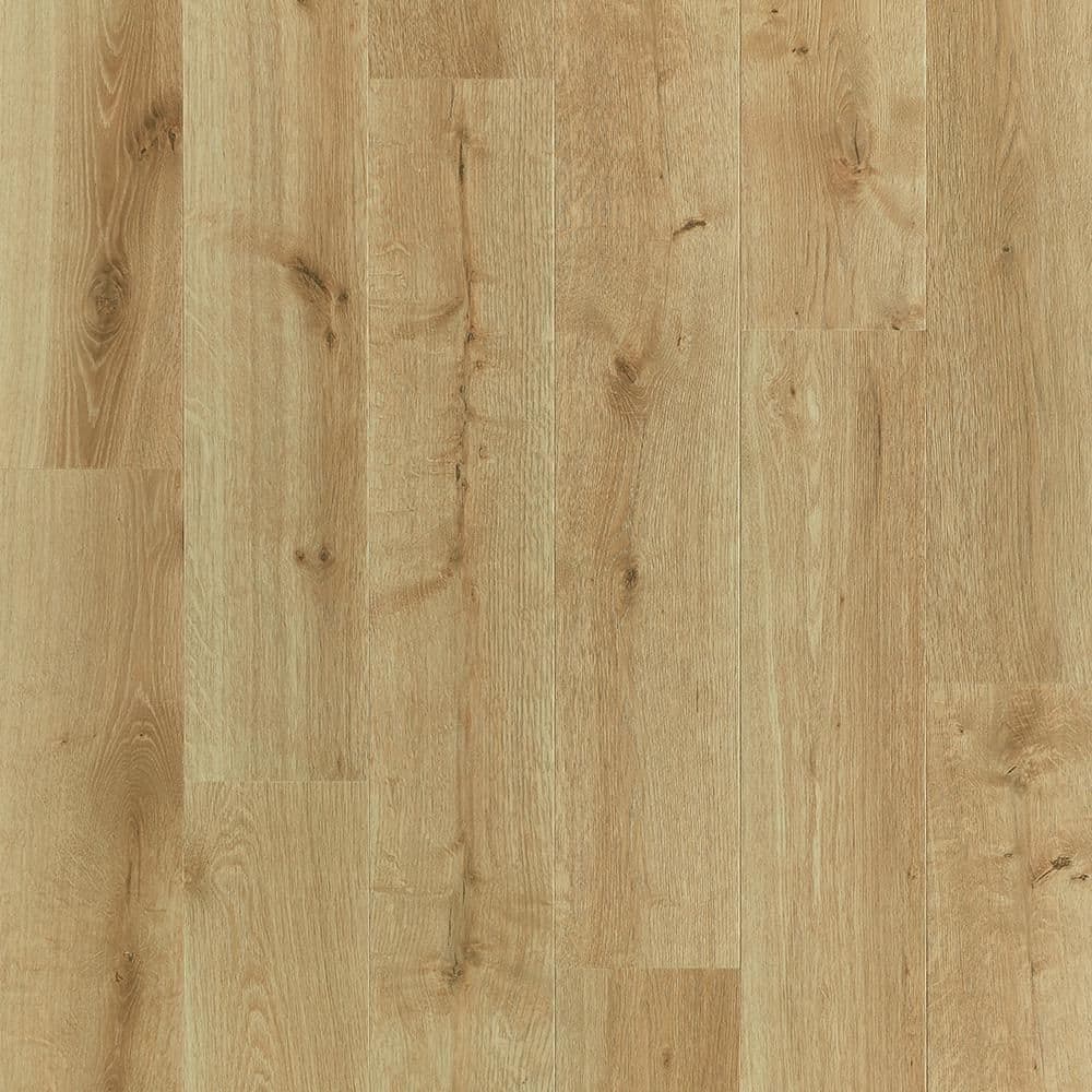Pergo Outlast+ Golden Briar Oak 12 mm T x 7.4 in. W Waterproof Laminate Wood Flooring (19.63 sqft/case)