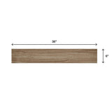 Trace Meadow Golden Brown 6 in. x 36 in. Glazed Porcelain Floor and Wall Tile (348 sq. ft./Pallet)