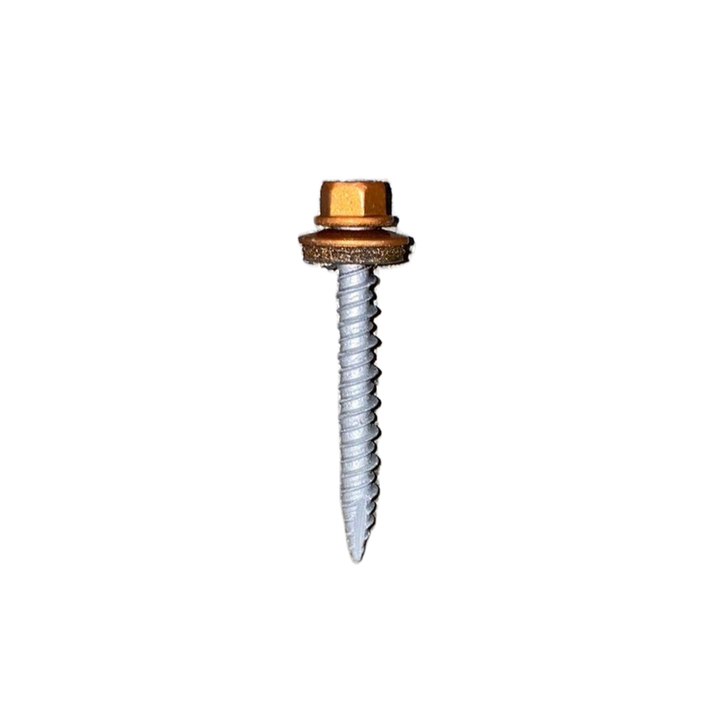 ScrooScoop Woodgrip White Self-Drilling Screws, 1.5 in (250/Bag)