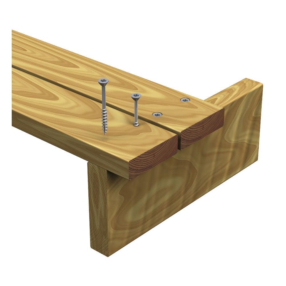 Grabber #10 x 2-1/2 in. Stainless Steel Star Drive Flat-Head Wood Deck Screw