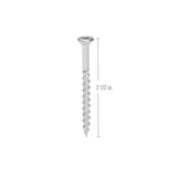 Grabber #10 x 2-1/2 in. Stainless Steel Star Drive Flat-Head Wood Deck Screw