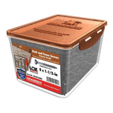 Grabber #8 1-1/2 in. Lox Flat-Head Wood Deck Screws