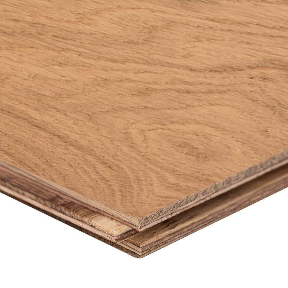 MSI Grant Manor White Oak XL 1/2 in. T x 7.48 in. W Tongue and Groove Engineered Hardwood Flooring (34.97 sq. ft./case)