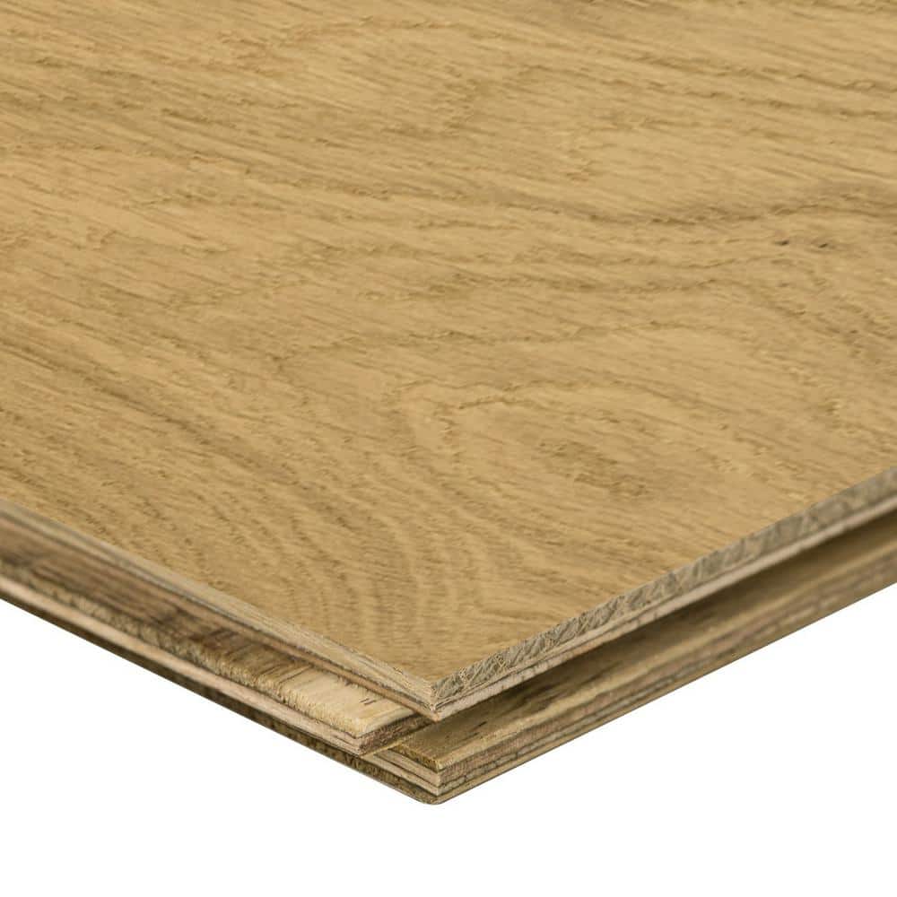 MSI Grant Manor White Oak XL 1/2 in. T x 7.48 in. W Tongue and Groove Engineered Hardwood Flooring (1398.96 sq. ft./pallet)