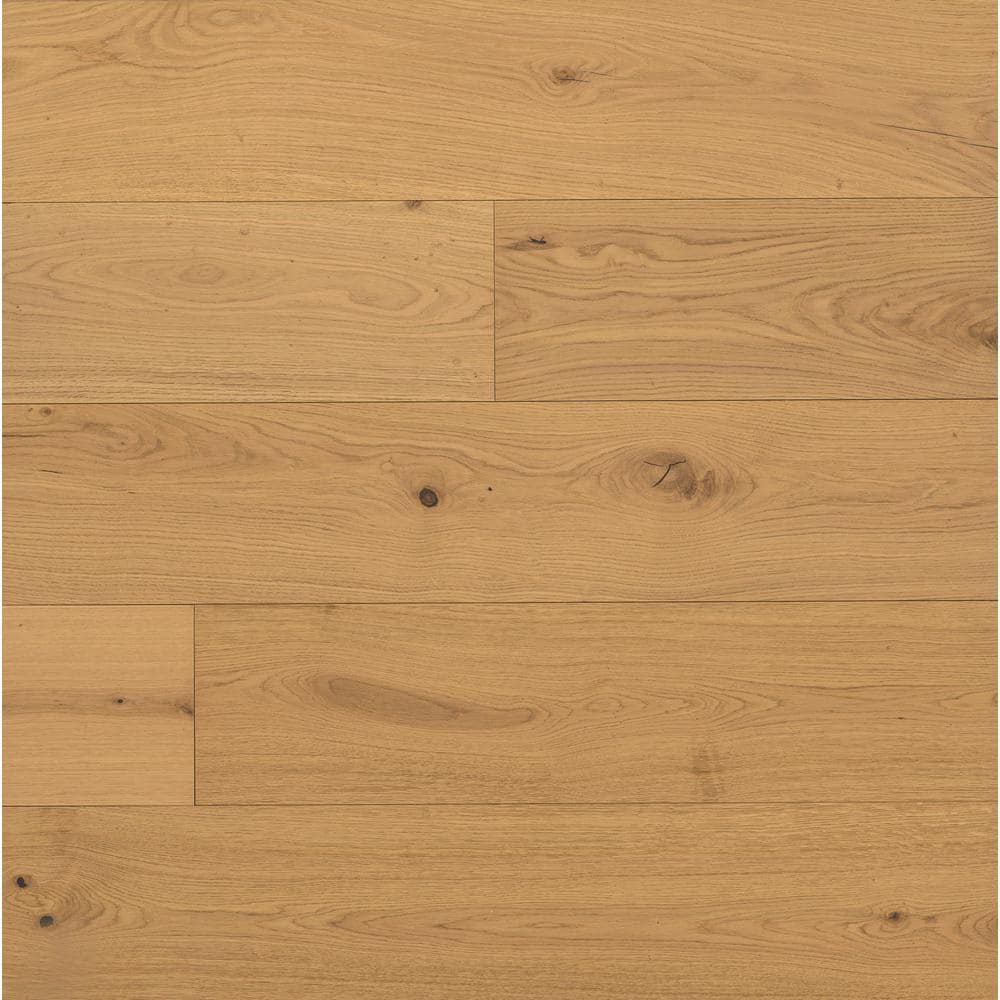 MSI Grant Manor White Oak XXL 5/8 in. T x 9.45 in. W Tongue and Groove Engineered Hardwood Flooring (1363.92 sq. ft./pallet)