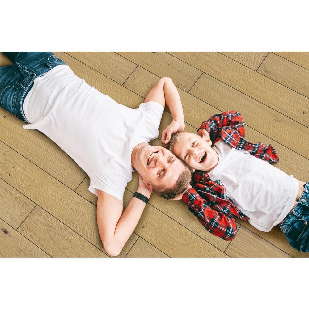 MSI Grant Manor White Oak 3/8 in. T x 7 in. W Tongue and Groove Engineered Hardwood Flooring (560.88 sq. ft./pallet)