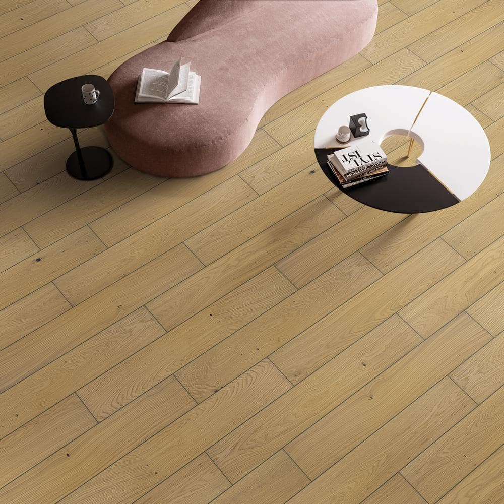 MSI Grant Manor White Oak 3/8 in. T x 7 in. W Tongue and Groove Engineered Hardwood Flooring (560.88 sq. ft./pallet)