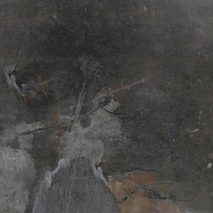 Highland Shore Graphite 24 in. x 24 in. Glazed Porcelain Floor and Wall Tile (15.76 sq. ft./Case)