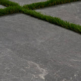 Ivy Hill Tile LithoTech 23.62 in. x 47.24 in. x 0.78 in. Graphite Gray Matte Porcelain Floor Paver Tile (7.74 sq. ft./Each)