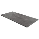 Ivy Hill Tile LithoTech 23.62 in. x 47.24 in. x 0.78 in. Graphite Gray Matte Porcelain Floor Paver Tile (7.74 sq. ft./Each)