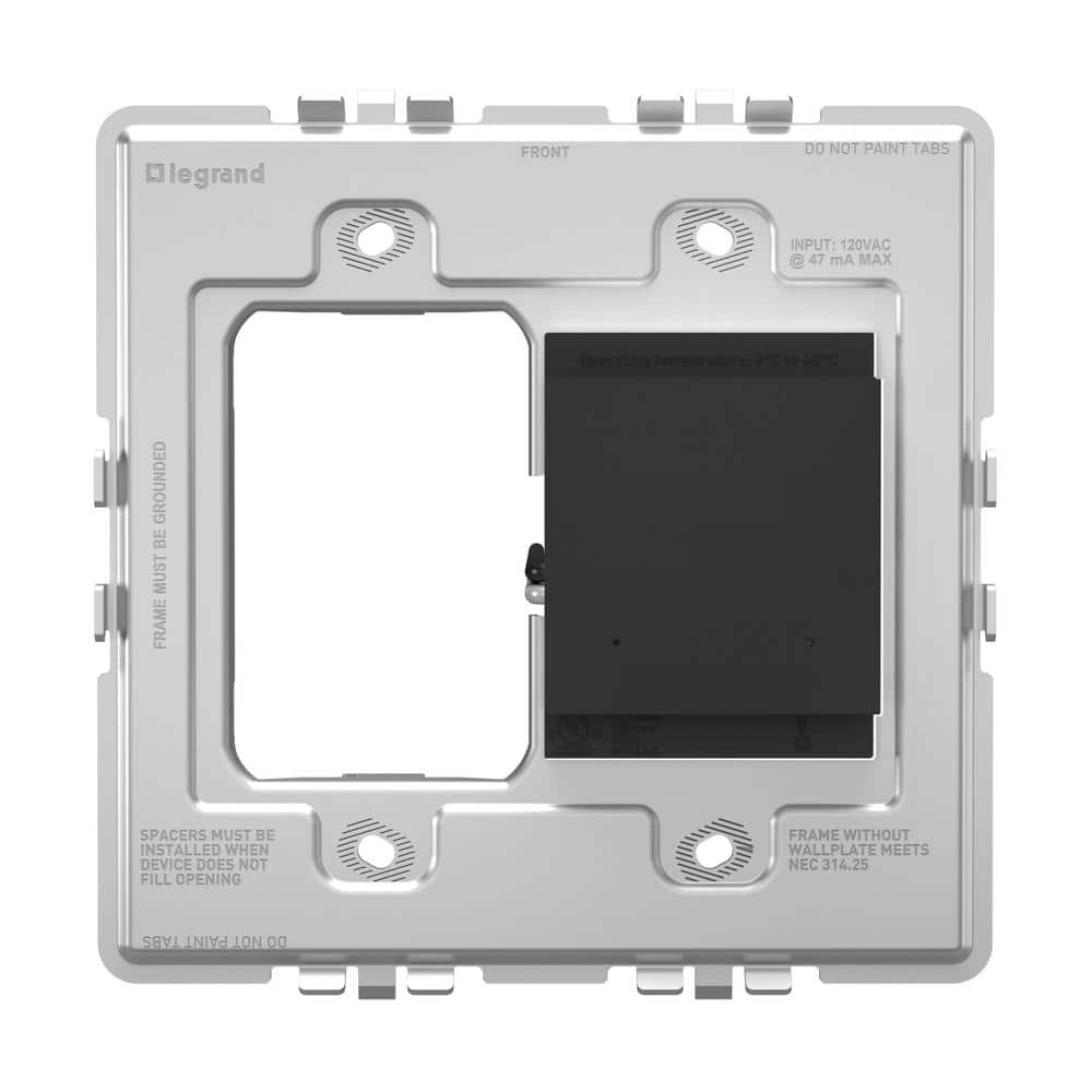 Legrand adorne with Netatmo Surface Mount Smart Gateway Hub, Graphite