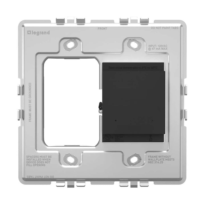 Legrand adorne with Netatmo Surface Mount Smart Gateway Hub, Graphite