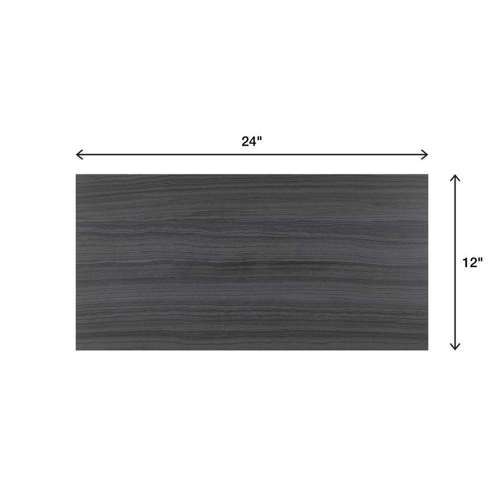 Daltile QuicTile 12 in. x 24 in. Enchanting Marble Matte Porcelain Locking Floor Tile (9.6 sq. ft. / case)