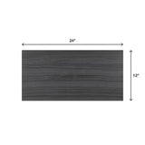 Daltile QuicTile 12 in. x 24 in. Enchanting Marble Matte Porcelain Locking Floor Tile (9.6 sq. ft. / case)