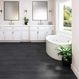 Daltile QuicTile 12 in. x 24 in. Enchanting Marble Matte Porcelain Locking Floor Tile (9.6 sq. ft. / case)