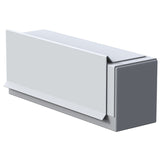 Flashco PVC Gravel Stop Flashing 2 in. x 3 in. - Gray
