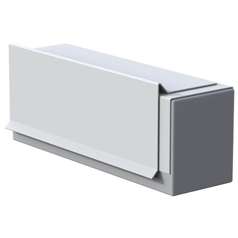 Flashco TPO 2x3 White Gravel Stop (Roof Edge Flashing)