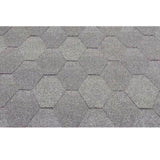 ALEKO Gray Weather-Resistant Bitumen Roof Shingle for 93x72x75 Barrel Saunas
