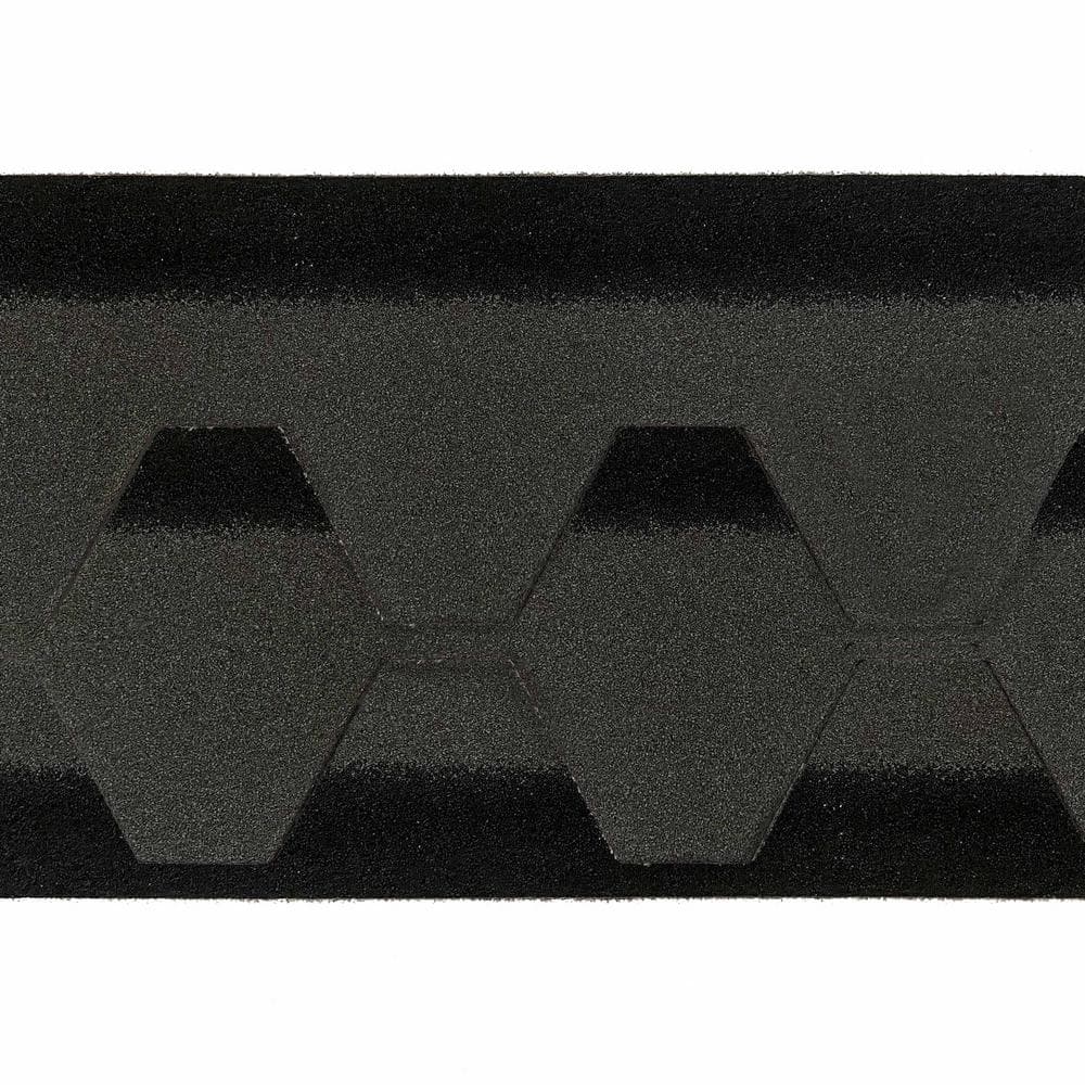 ALEKO Gray Weather-Resistant Bitumen Roof Shingle for 93x72x75 Barrel Saunas