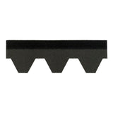 ALEKO Gray Weather-Resistant Bitumen Roof Shingle for 93x72x75 Barrel Saunas
