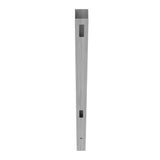 Barrette Outdoor Living Linden 5x5 Vinyl Fence Corner Post in Driftwood Gray - 108 in.