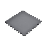 Norsk Gray/Black 24 in. x 24 in. EVA Foam Truly Reversible Interlocking Tile (48-Tile)