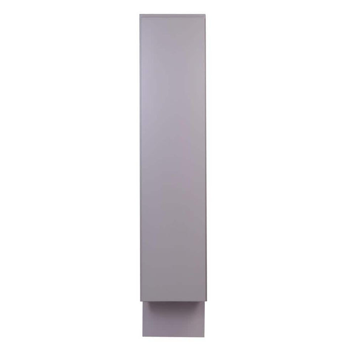 Bremen Cabinetry Bremen 6 in. W x 24 in. D x 34.5 in. H Gray Plywood Assembled Spice Rack Base Kitchen Cabinet
