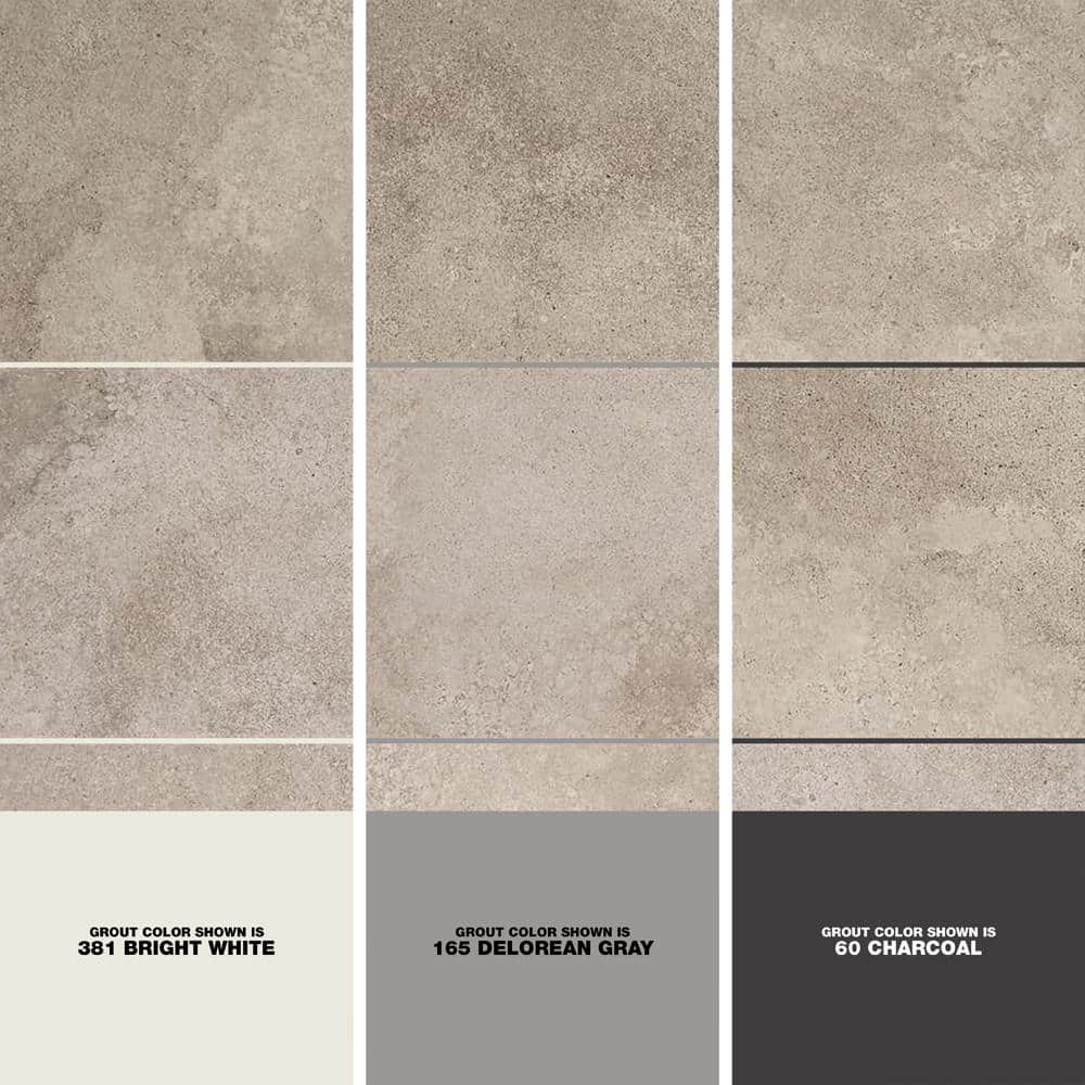 Daltile Hastings Gray 12 in. x 12 in. Glazed Porcelain Floor and Wall Tile (14.55 sq. ft. / case)