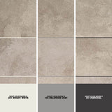 Daltile Hastings Gray 12 in. x 12 in. Glazed Porcelain Floor and Wall Tile (14.55 sq. ft. / case)