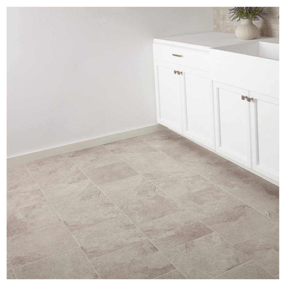 Daltile Hastings Gray 12 in. x 12 in. Glazed Porcelain Floor and Wall Tile (14.55 sq. ft. per Case)