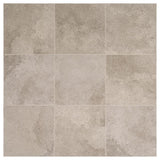 Daltile Hastings Gray 12 in. x 12 in. Glazed Porcelain Floor and Wall Tile (14.55 sq. ft. / case)