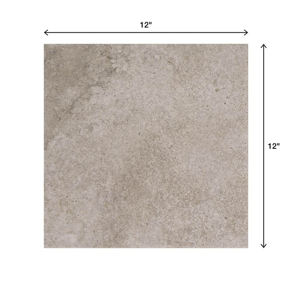 Daltile Hastings Gray 12 in. x 12 in. Glazed Porcelain Floor and Wall Tile (14.55 sq. ft. per Case)
