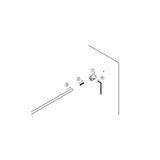 Dolle Prova PA11 Powder Coated Steel Wall Termination