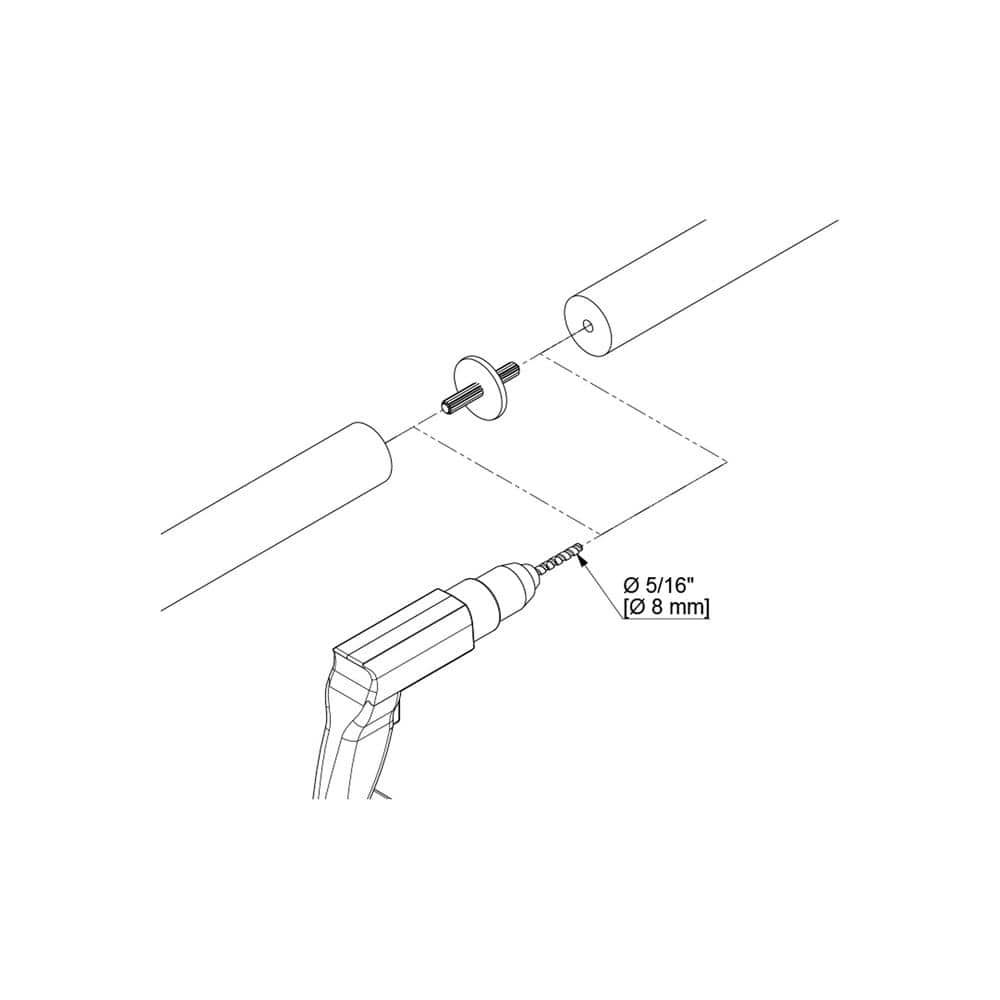 Dolle Prova PA98 Wood Handrail Connector