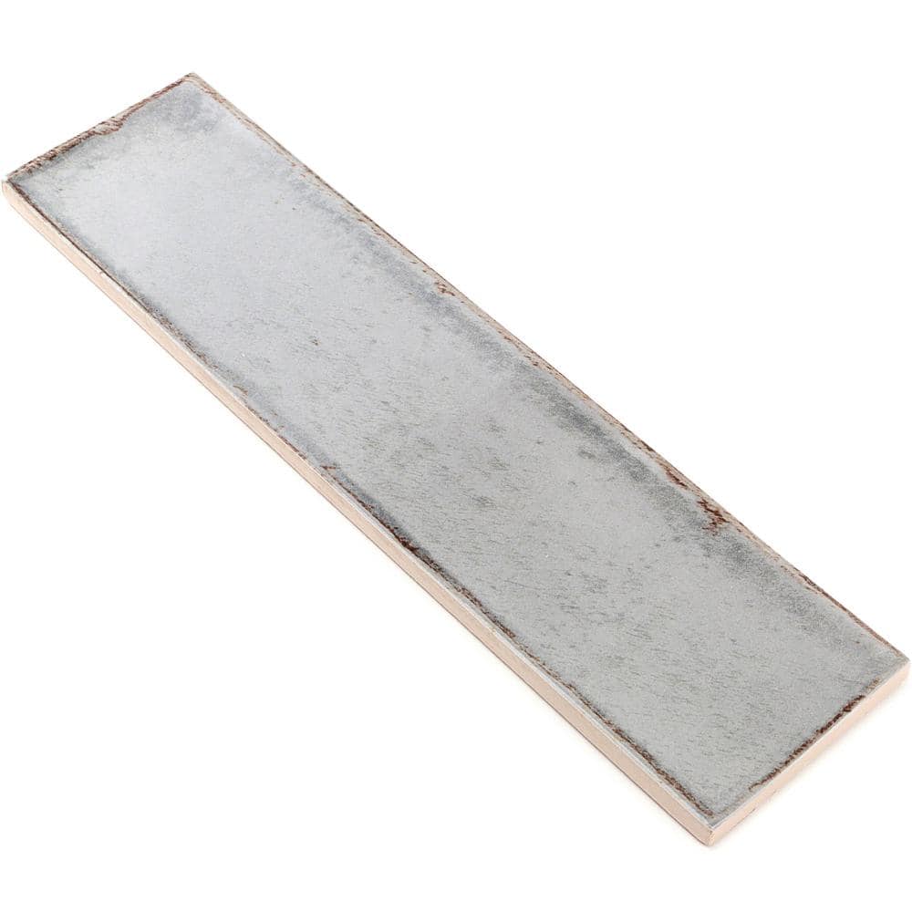 Ivy Hill Tile Moze Gray 3 in. x 12 in. 9 mm Ceramic Wall Tile (22-Piece) (5.38 sq. ft./Box)