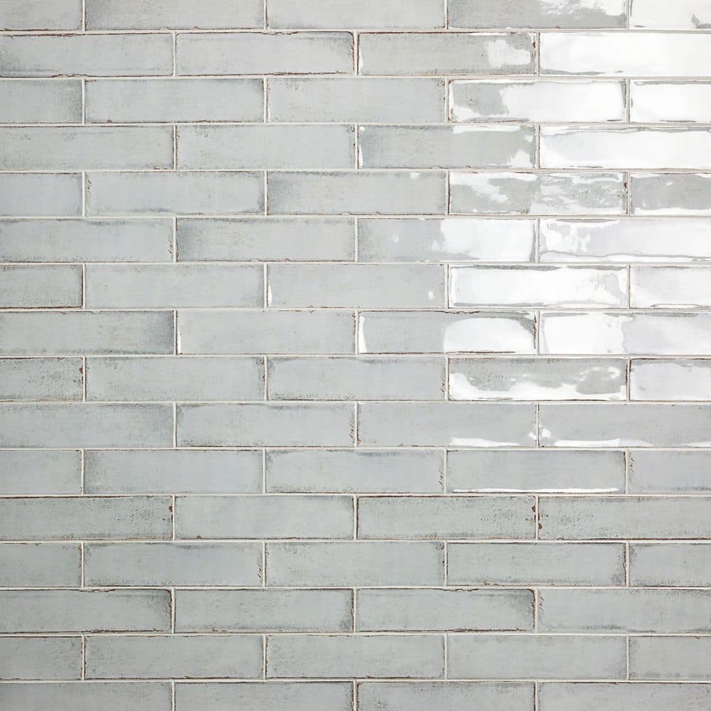 Ivy Hill Tile Moze Gray 3 in. x 12 in. 9 mm Ceramic Wall Tile (22-Piece) (5.38 sq. ft./Box)