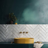 Ivy Hill Tile Moze Gray 3 in. x 12 in. 9 mm Ceramic Wall Tile (22-Piece) (5.38 sq. ft./Box)