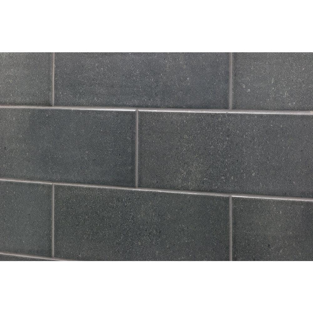 Ivy Hill Tile Piston Industrial Green 4 in. x 12 in. 7mm Matte Ceramic Subway Wall Tile (34-piece 10.97 sq. ft. / box)