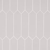 Saloni Gray 2.95 in. x 11.81 in. Polished Picket Ceramic Wall Tile (5.91 sq. ft./Case) by Ivy Hill Tile