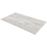 Essential Travertine Black 23.50 in. x 47.08 in. Porcelain Floor and Wall Tile (15.49 sq. ft./Case)