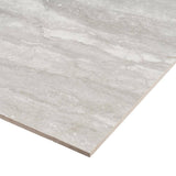 Essential Travertine Black 23.50 in. x 47.08 in. Porcelain Floor and Wall Tile (15.49 sq. ft./Case)