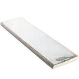 Ivy Hill Tile Moze Gray 3 in. x 12 in. Ceramic Bullnose Trim Wall Tile