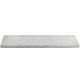 Ivy Hill Tile Moze Gray 3 in. x 12 in. Ceramic Bullnose Trim Wall Tile