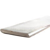 Ivy Hill Tile Moze Gray 3 in. x 12 in. Ceramic Bullnose Trim Wall Tile