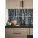 Jeffrey Court Abalone Gray 3 in. x 12 in. Glossy Glass Wall Tile (1 sq. ft. / Pack)