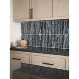 Jeffrey Court Abalone Gray 3 in. x 12 in. Glossy Glass Wall Tile (1 sq. ft. / Pack)