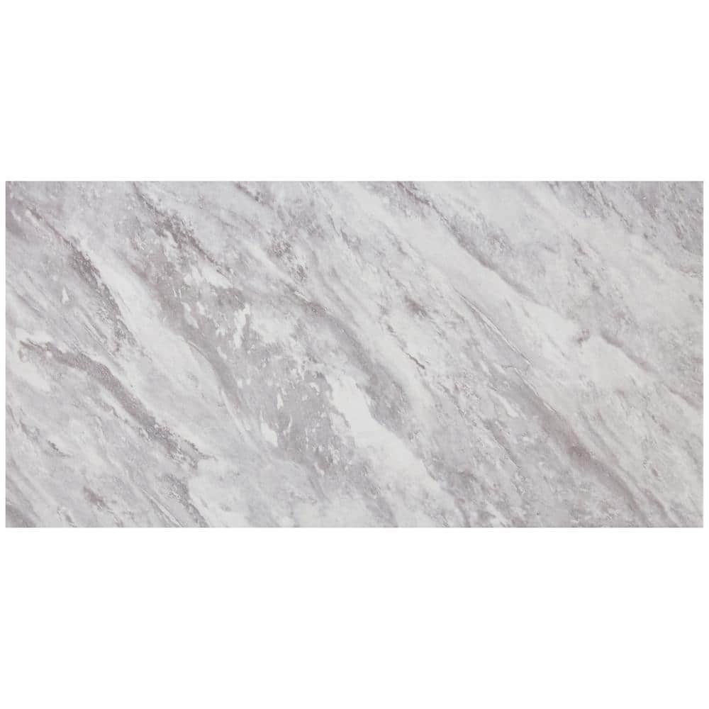 Newgate Gray Marble Matte 12 in. x 24 in. Glazed Ceramic Floor and Wall Tile (15.04 sq. ft./Case)
